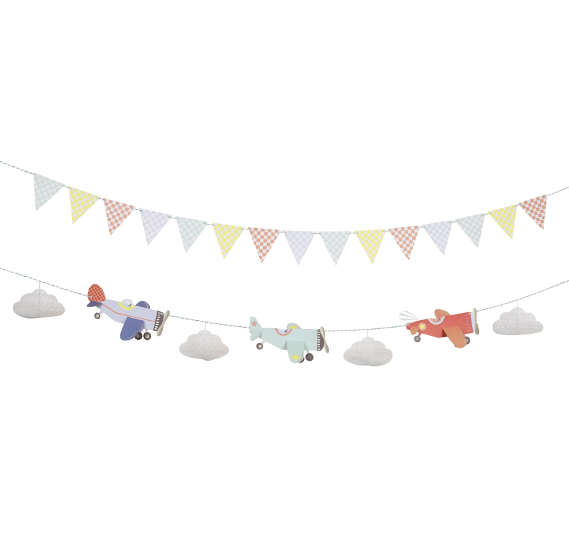 Meri Meri - Planes Garland - Uçak Asılan Süs Asılan Süsler