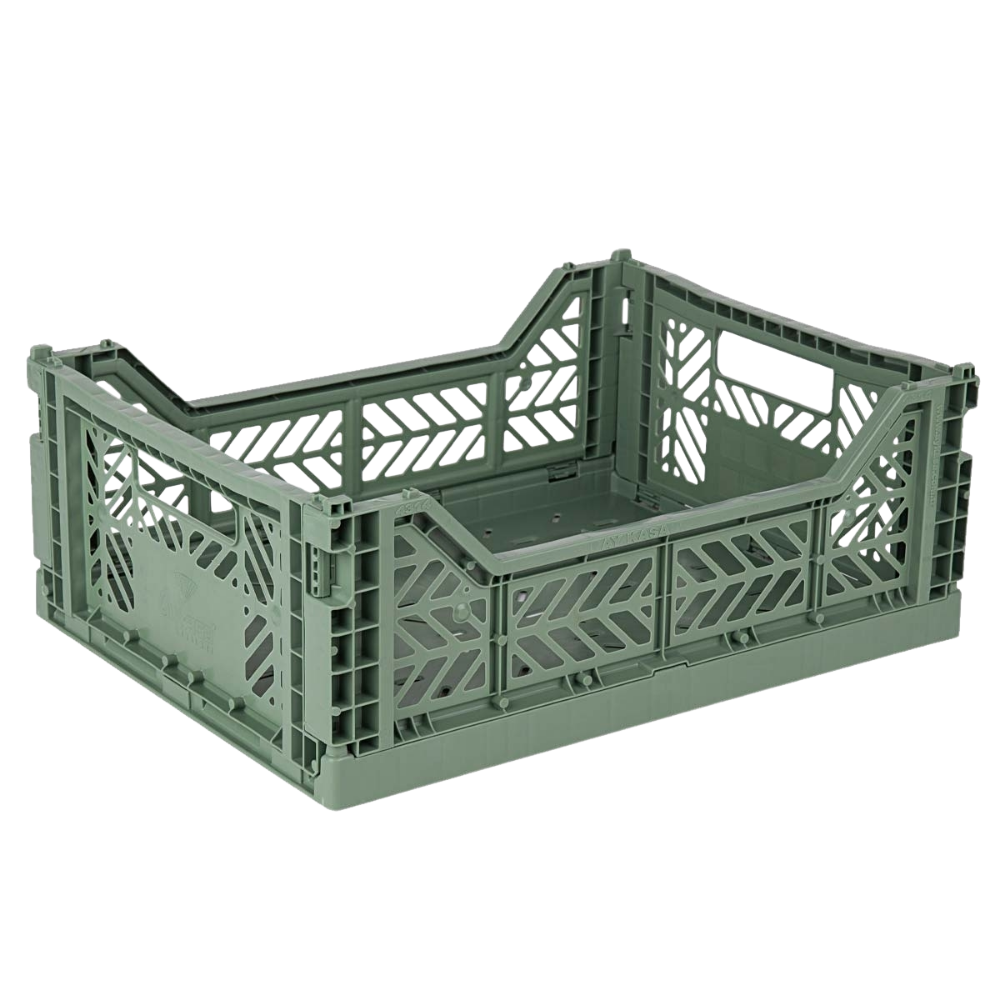 AYKASAAykasa - Orta Boy Saklama Kutusu - Almond Green8681406006180