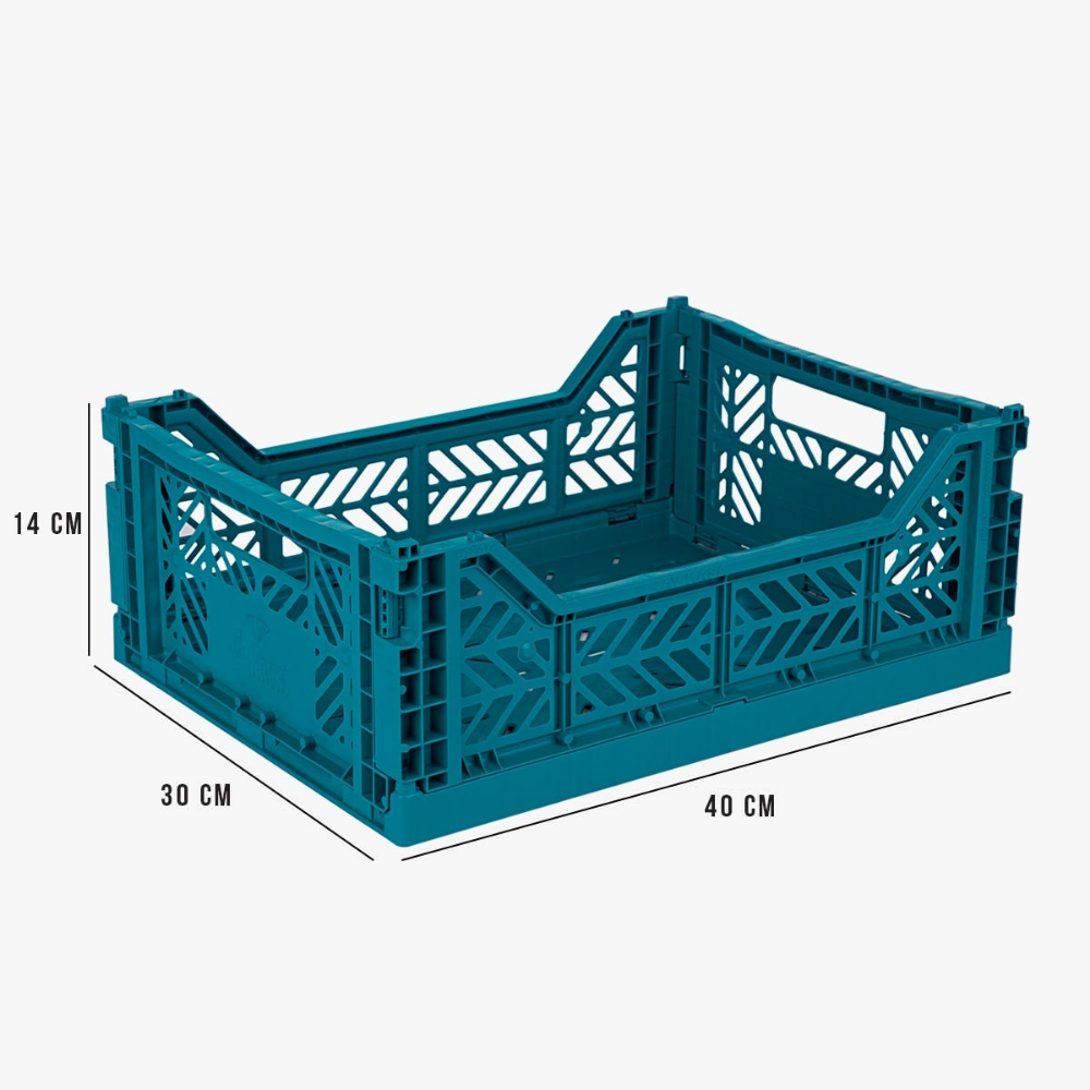 AYKASAAykasa - Orta Boy Saklama Kutusu - Peacock Green8681406006470