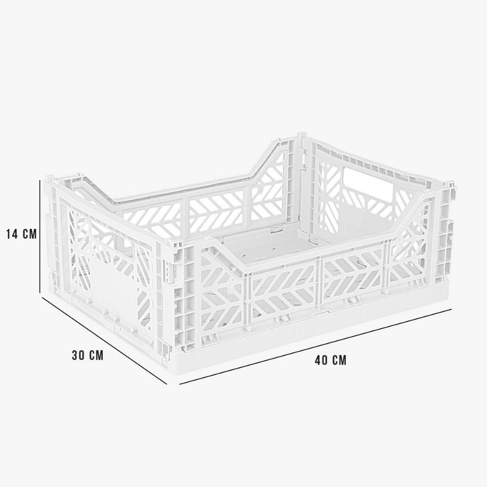 AYKASAAykasa - Orta Boy Saklama Kutusu - White8681406005886