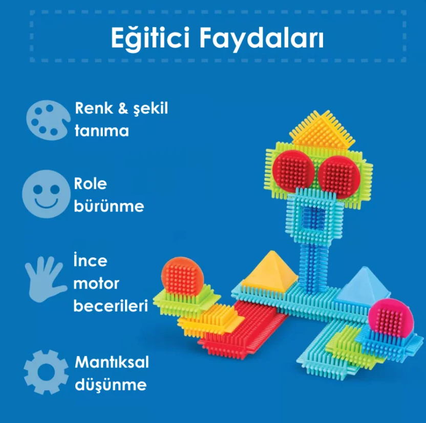 BattatBattat Yapı Oyuncakları - İnşaat - 50 ParçaBT3081MTZ