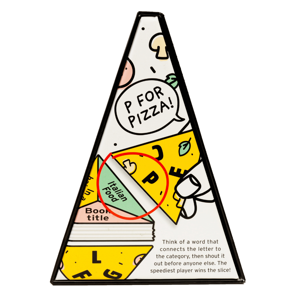 Big Potato GamesBig Potato Games - P for Pizza Kutu Oyunu5060579760977