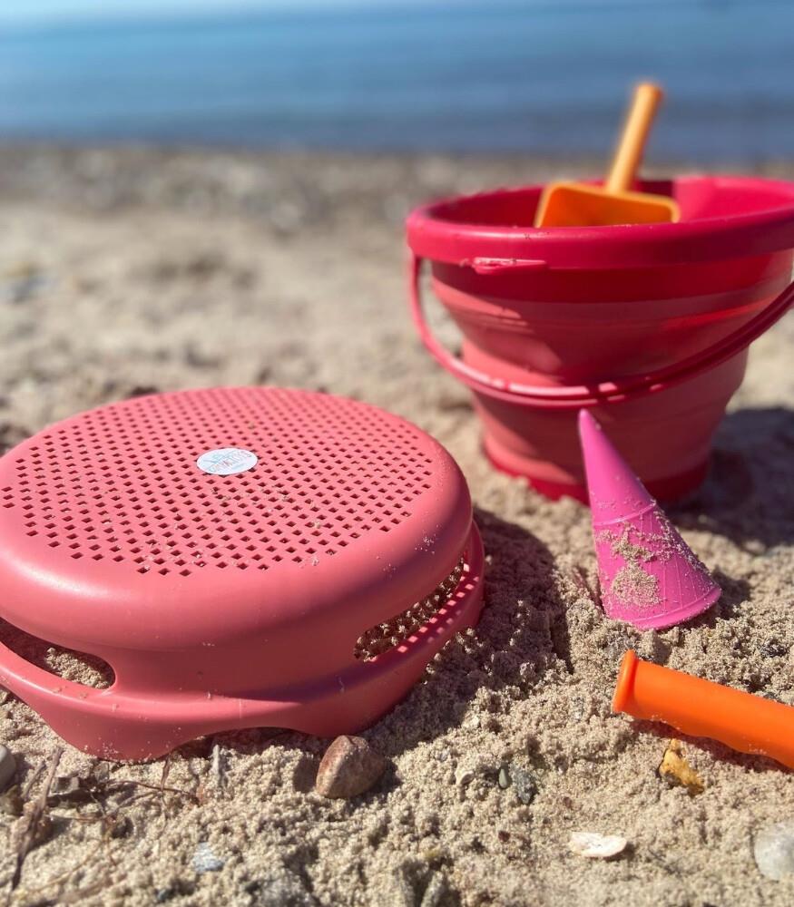 compacToyscompacToys - 7in1 Plaj Kovası Seti - Kırmızı99200201