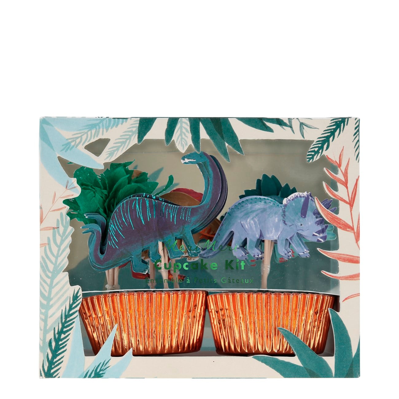 Dinozor Cupcake Kit (24'lü) Cupcake Kalıpları