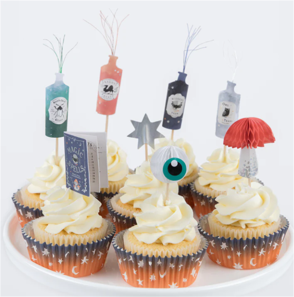 Meri Meri - Making Magic Cupcake Kit - Make Magic Cupcake Kiti (24'lü) Cupcake Setleri