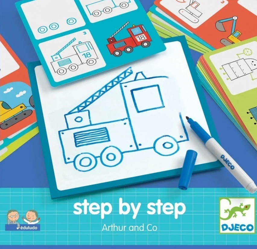 DjecoDjeco Adım Adım Çizim Oyunu - Arthur And CoDJ08321