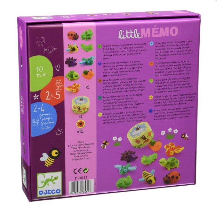 DjecoDjeco Kutu Oyunları - Little MémoDJ08552