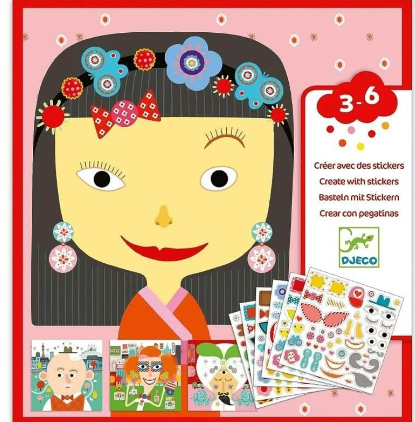 DjecoDjeco Yapıştırma Kartları - All DifferentDJ08934