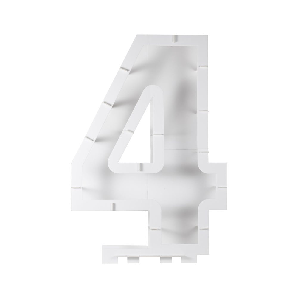 Balon Standı - 4 Rakamı Gizden Gelenler