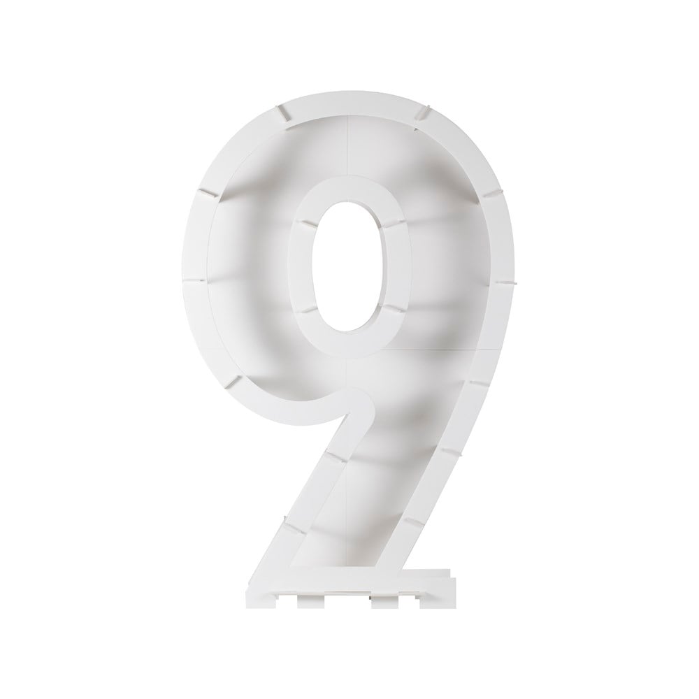 Balon Standı - 9 Rakamı Gizden Gelenler