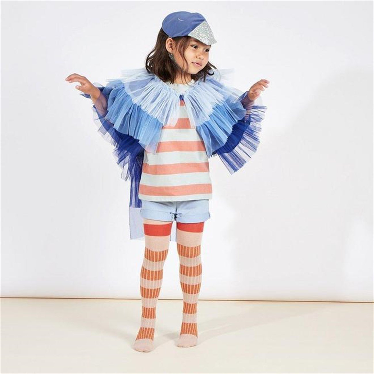 Blue Bird Cape Dress Up Gizden Gelenler