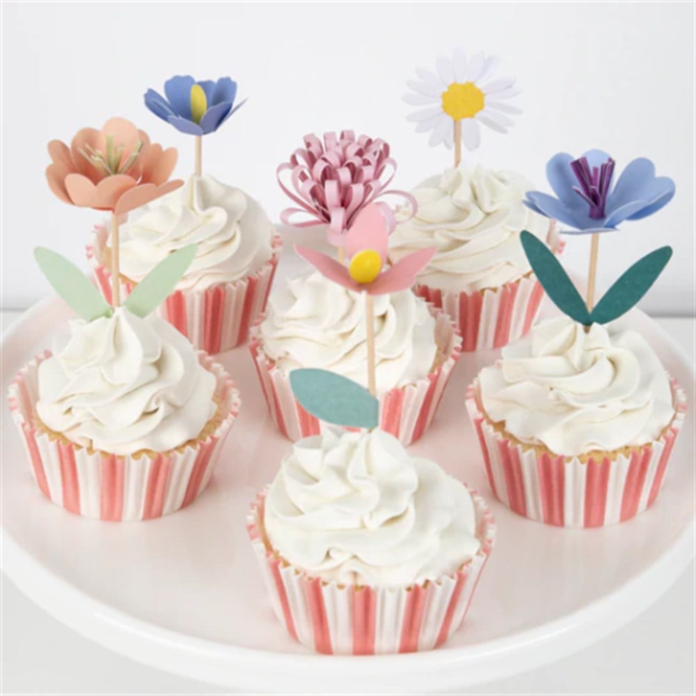 Çiçek Bahçesi Cupcake Kit (24'lü) Gizden Gelenler