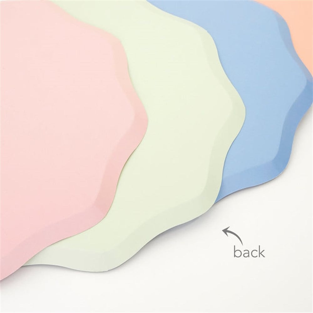 Çiçekli Tabaklar (L) (8'li) Gizden Gelenler