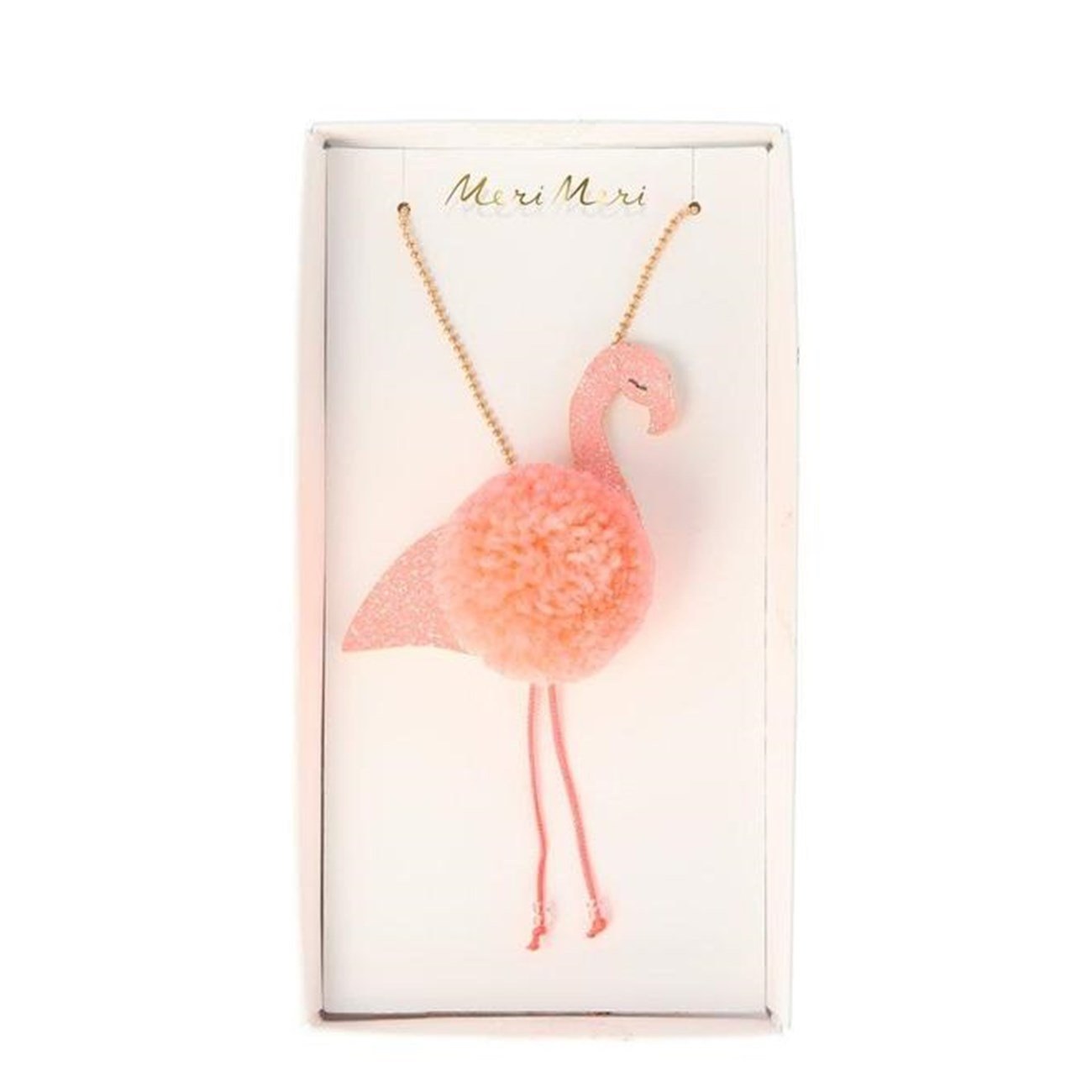 Flamingo Pom Pom Kolye Gizden Gelenler