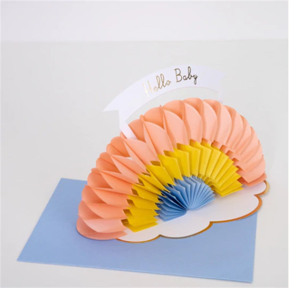 Gökkuşağı Tebrik Kartı Gizden Gelenler