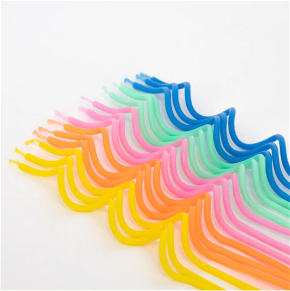 Karışık Renk Kıvrımlı Mumlar (20'li) Gizden Gelenler