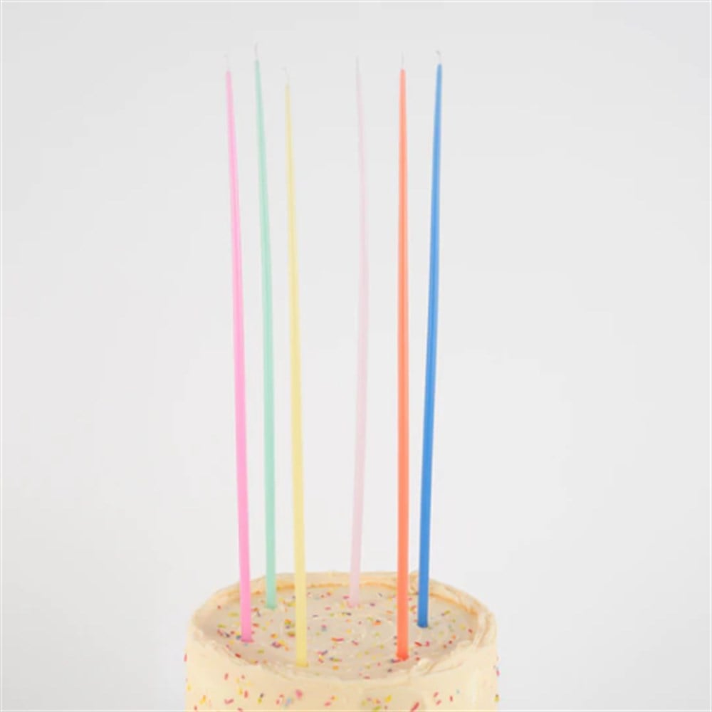 Karışık Uzun Mumlar (12'li) Gizden Gelenler