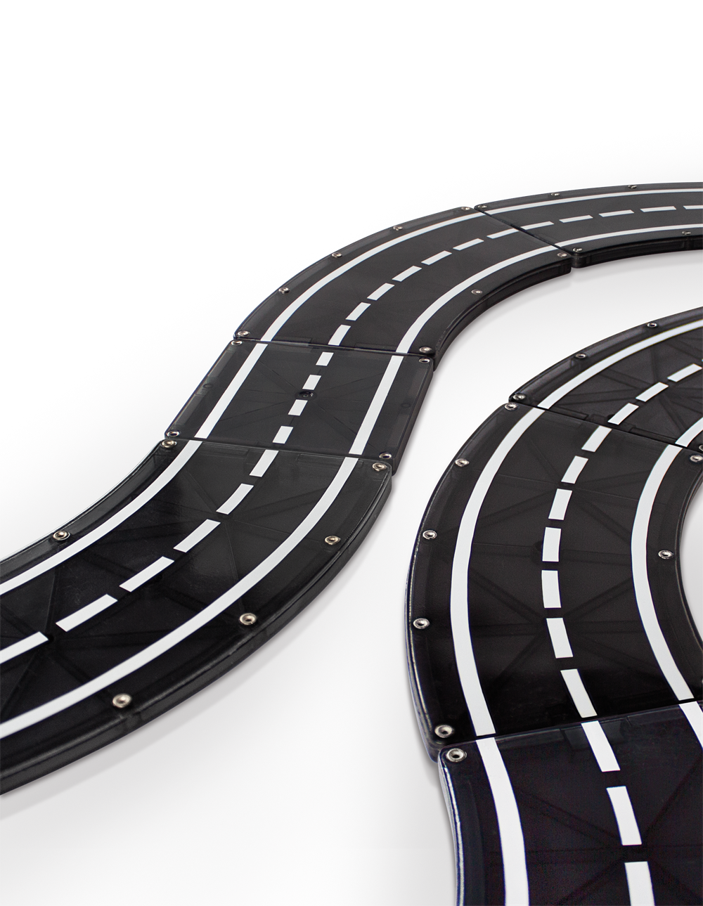 Magna-Tiles - XTRA Roads 12-Piece Set - Yol Seti 12 Parça Gizden Gelenler