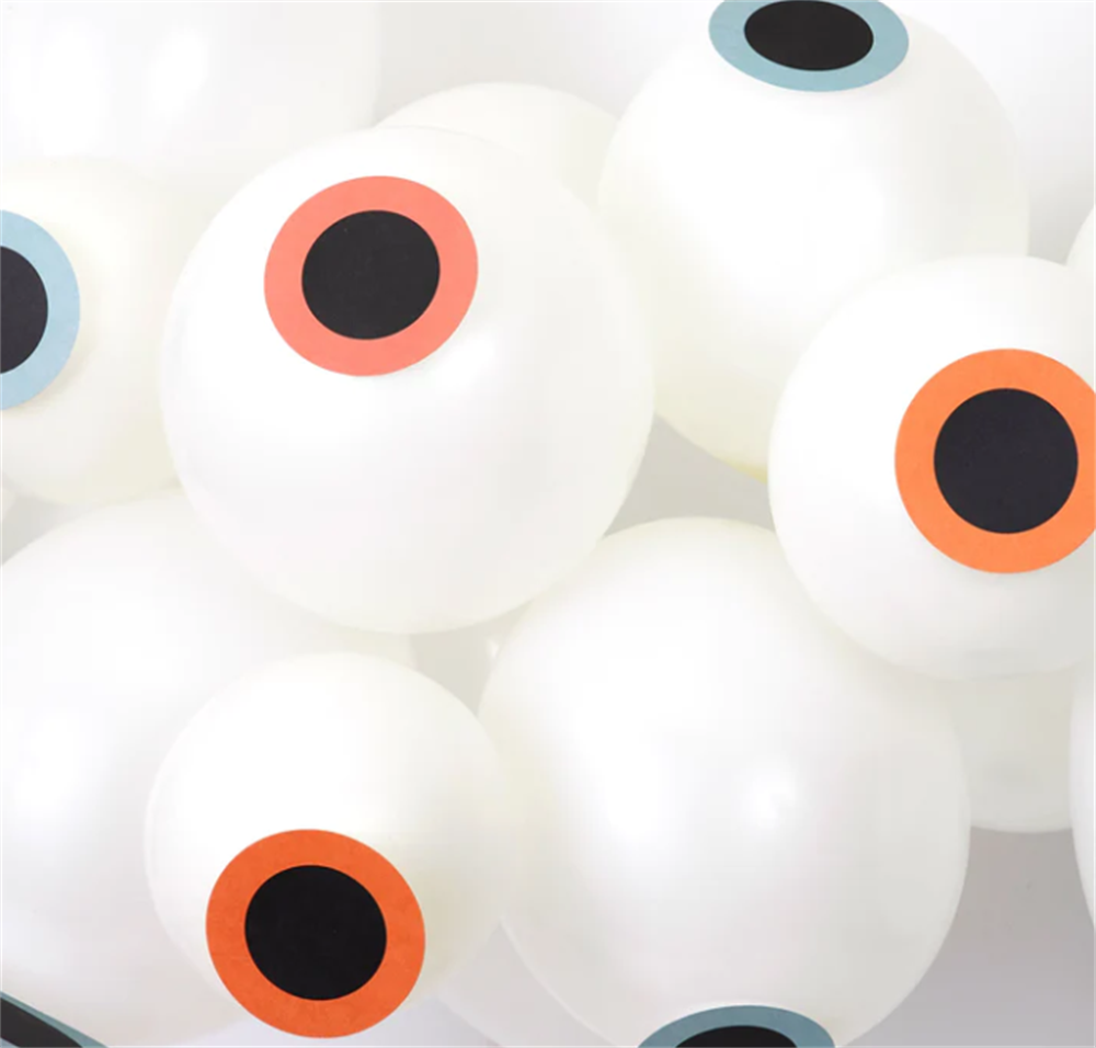 Meri Meri - Eyeball Balloon Garland - Göz Zincir Balon Seti Gizden Gelenler