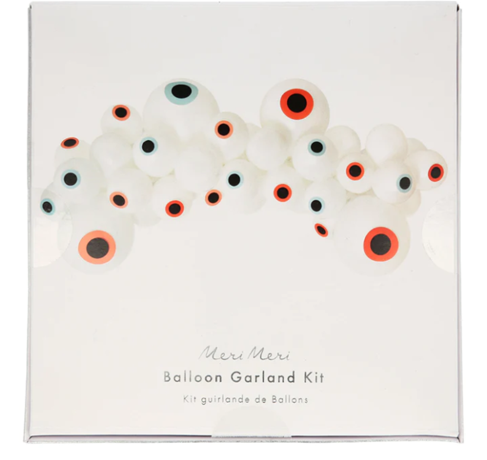 Meri Meri - Eyeball Balloon Garland - Göz Zincir Balon Seti Gizden Gelenler