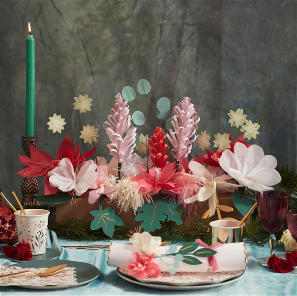 Meri Meri - Hazel Gardiner Floral Centrepiece - Çiçek Masa Süsü Gizden Gelenler