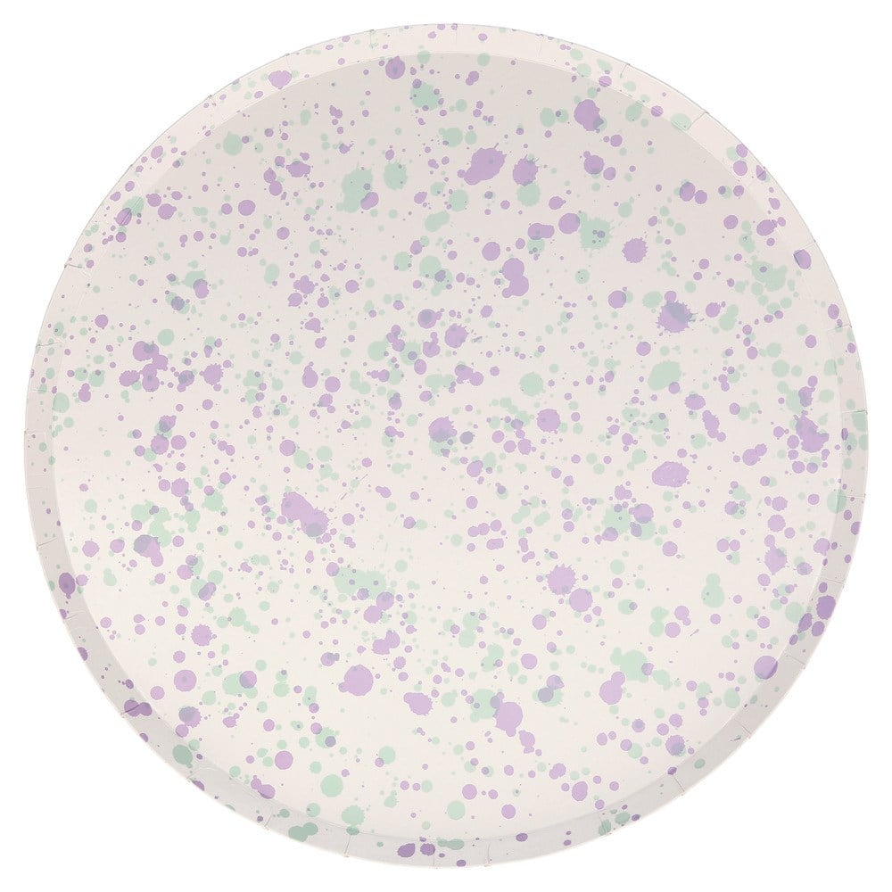 Noktalı Büyük Boy Tabaklar (8'li) Gizden Gelenler