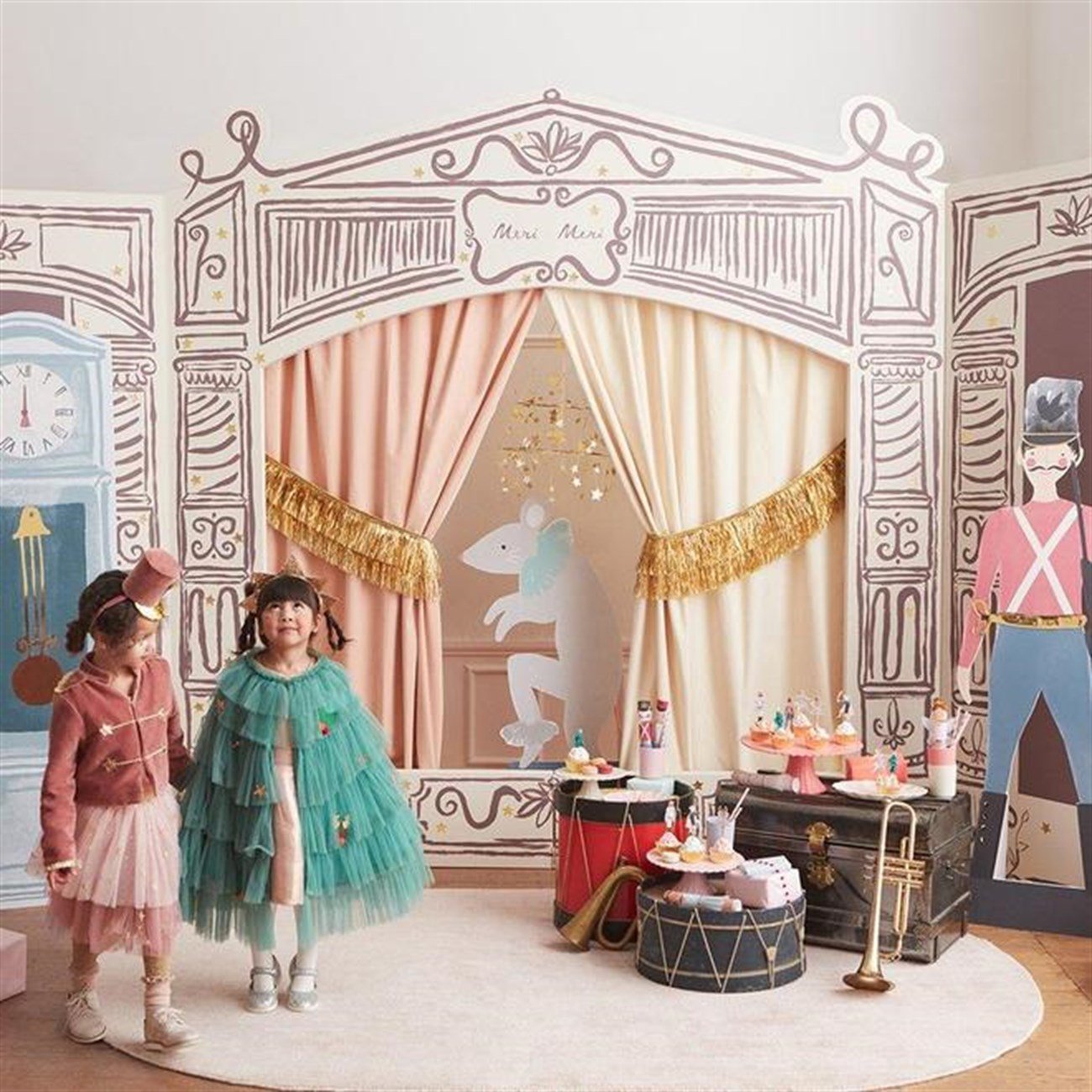 Pembe Asker Kostüm 3-4 Yaş Gizden Gelenler