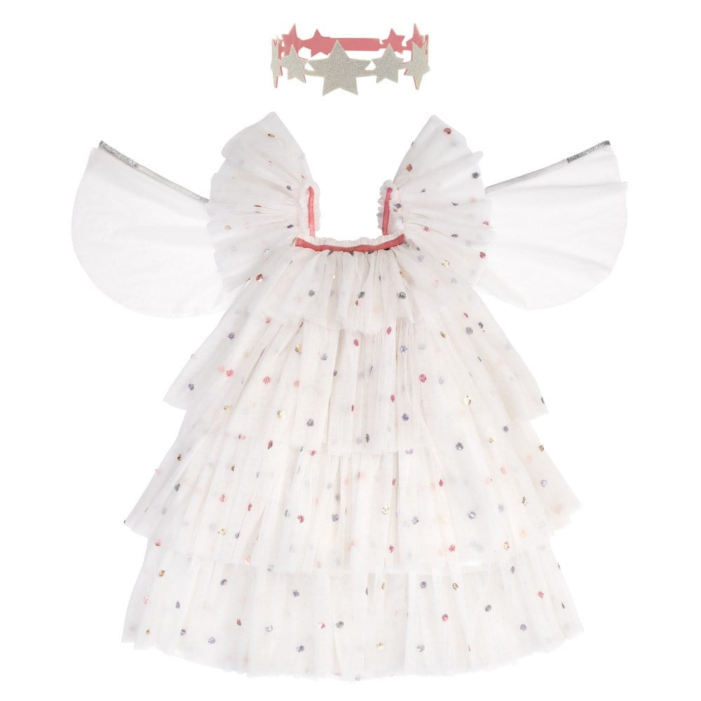 Sequin Tulle Angel Dress Up 5-6 Years Gizden Gelenler