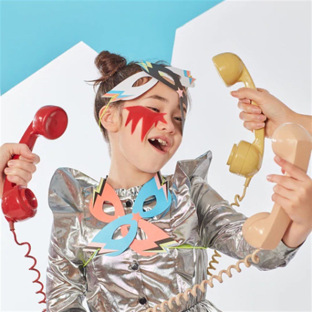 Superhero Maskeleri (8'li) Gizden Gelenler