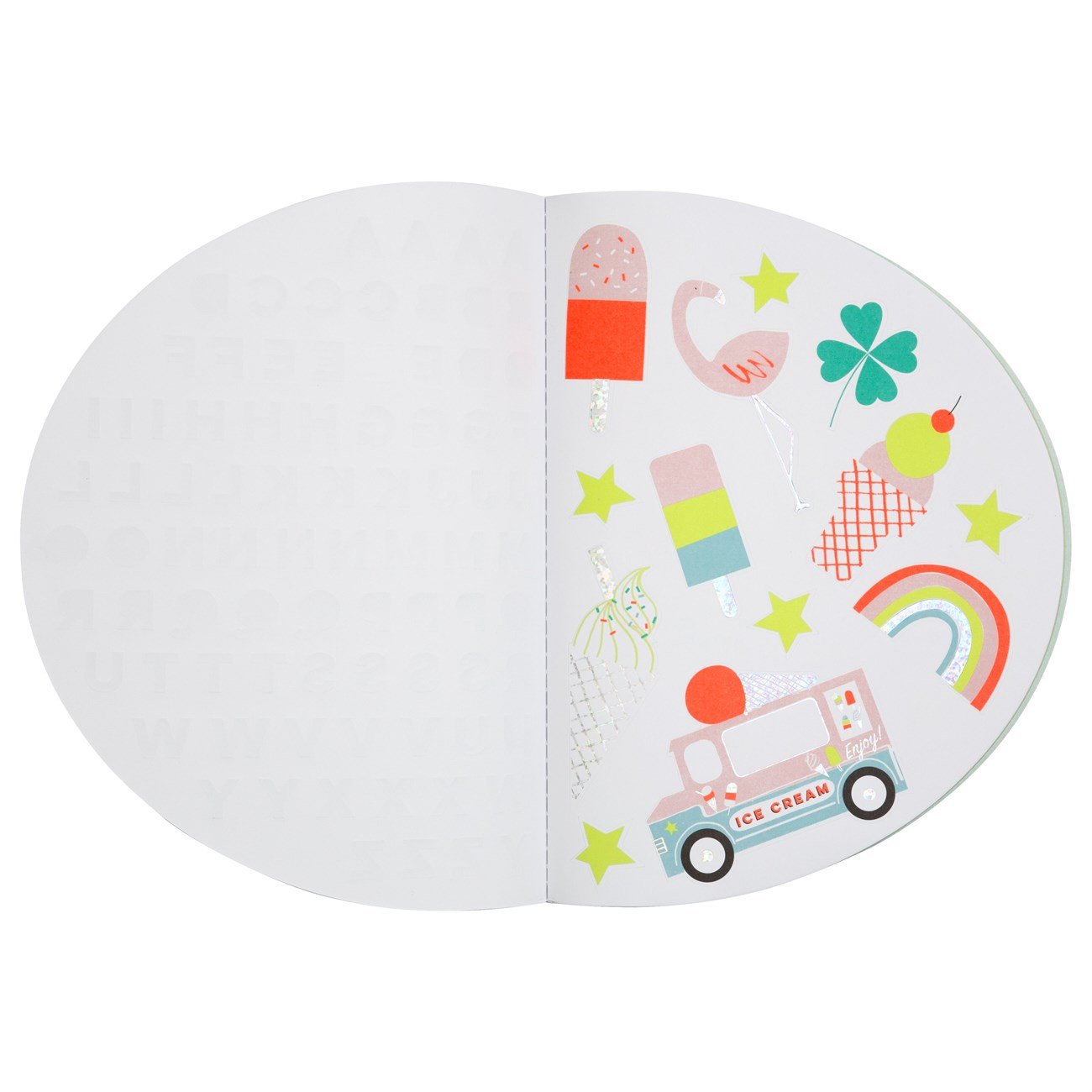 Gökkuşağı Çıkartma Kitabı