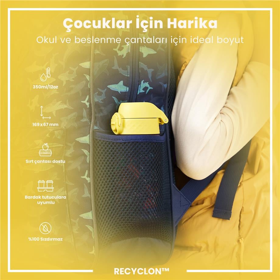 ION8ION8 - Çocuk Suluk - Bebek Aslanlar - 350 ml - Sızdırmaz - BPA İçermeyenI8RF350PYLION