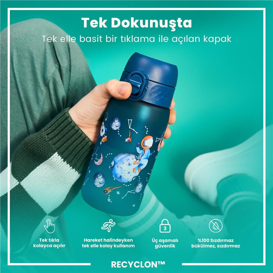 ION8ION8 - Çocuk Suluk - Uzay - 350 ml - Sızdırmaz - BPA İçermeyenI8RF350PTSPACE