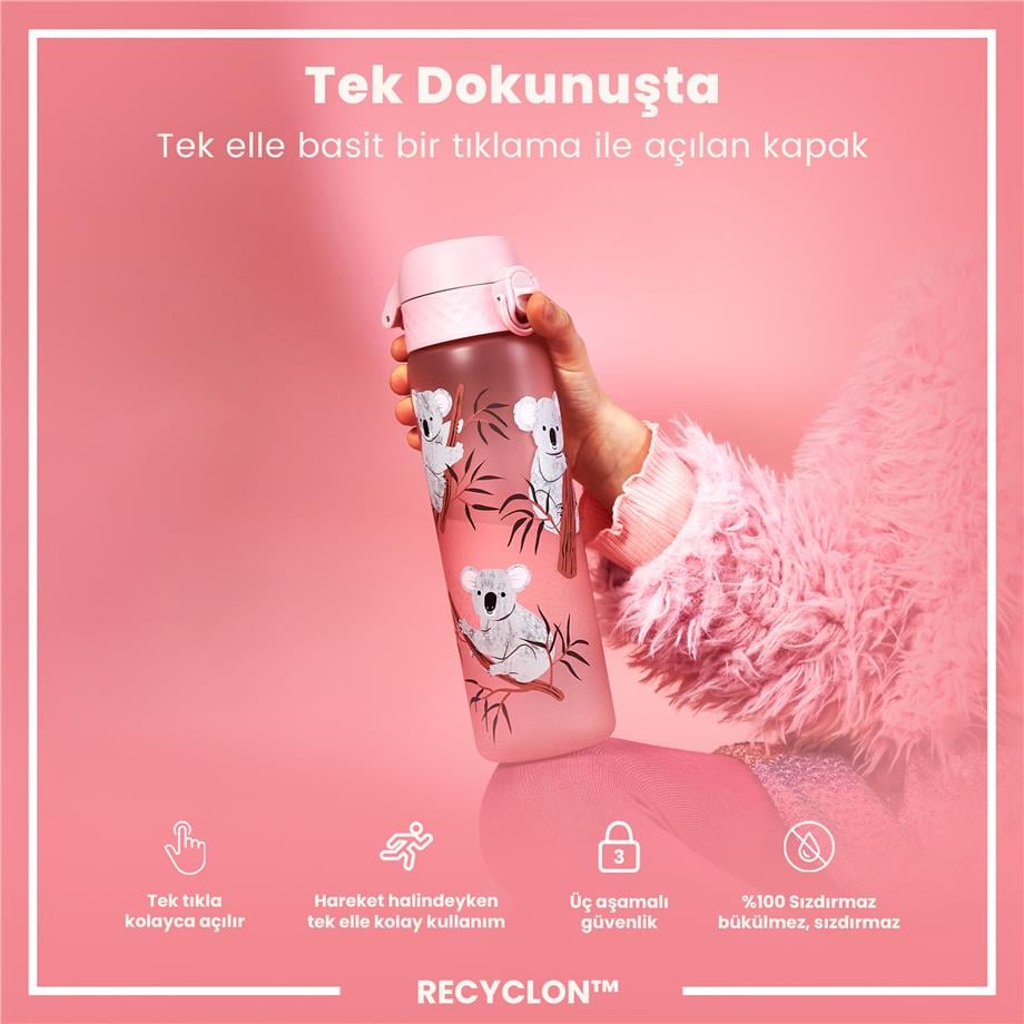 ION8ION8 - İnce Suluk - Koala - 500 ml - Sızdırmaz - BPA İçermeyenI8RF500PPKOALA2