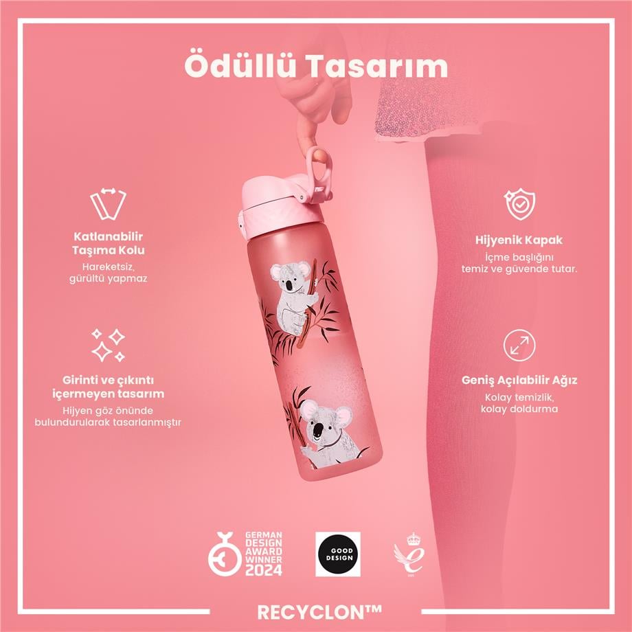 ION8ION8 - İnce Suluk - Koala - 500 ml - Sızdırmaz - BPA İçermeyenI8RF500PPKOALA2