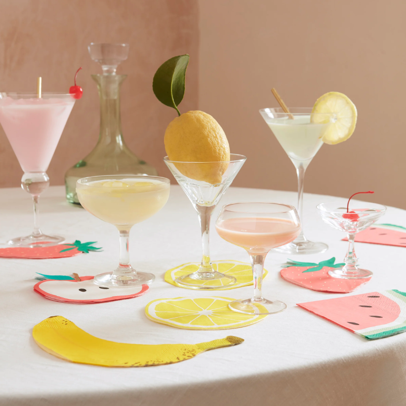 Meri Meri - Banana Napkins - Muz Peçeteler (x16) Kategorisiz