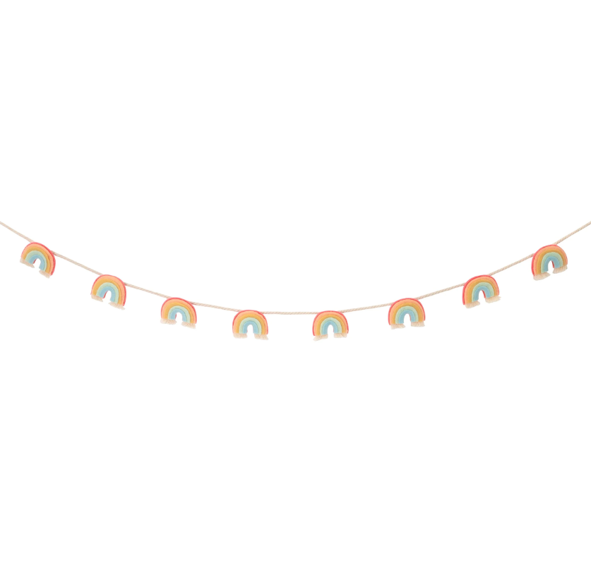 Meri Meri - Felt Rainbow Garland - Keçe Gökkuşağı Asılan Süs Kategorisiz