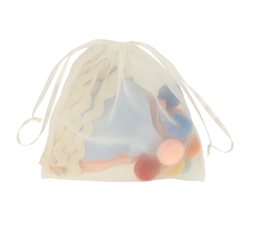 Meri Meri - Pastel Pom Pom Flag Garland - Pastel Pom Pom Bayrak Asılan Süs Kategorisiz