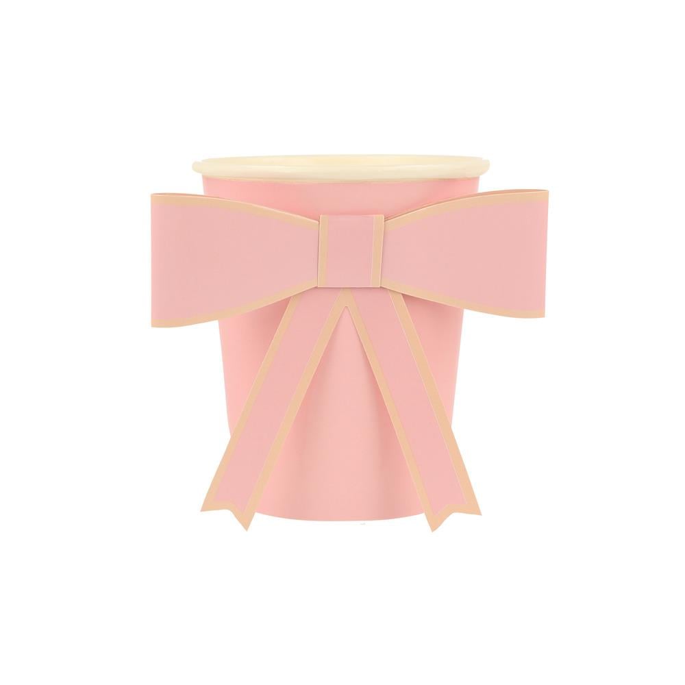 Meri Meri - Pastel Renk Kurdele Bardaklar (8'li) Kategorisiz