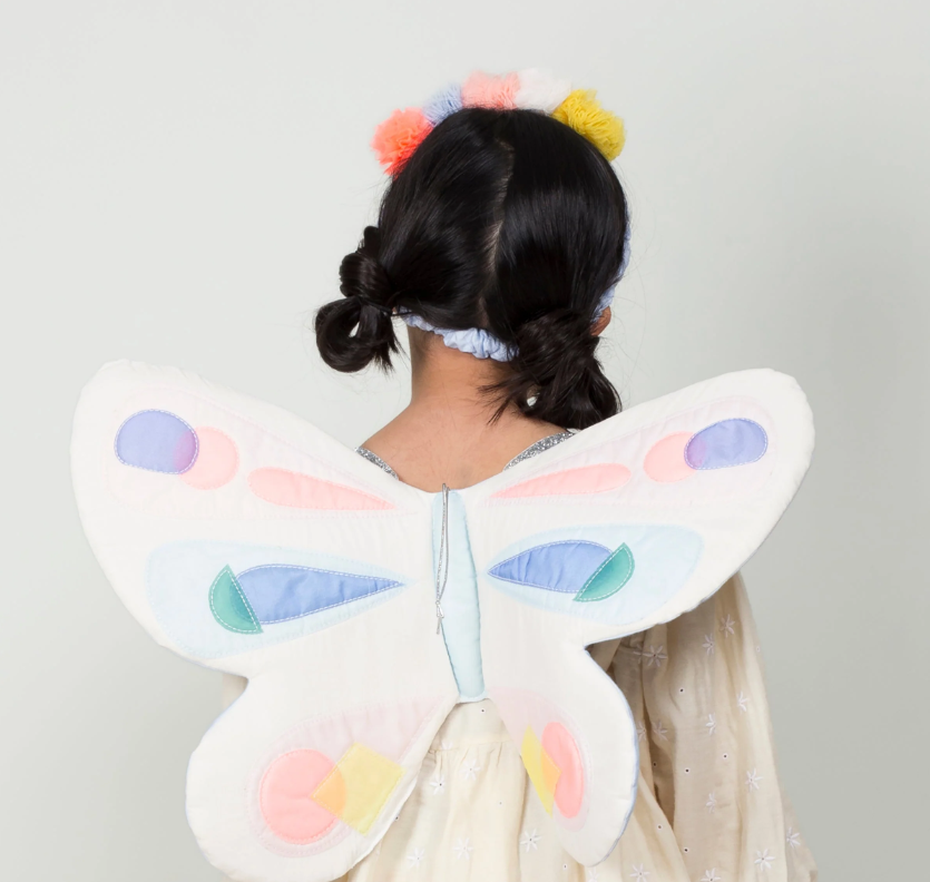 Meri Meri - Quilted Wings - Kapitone Renkli Kanatlar ve Saç Bandı Kategorisiz