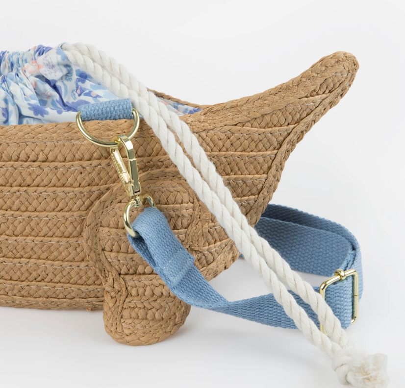 Meri Meri - Woven Sausage Dog Bag - Hasır Sosi Köpek Çanta Kategorisiz