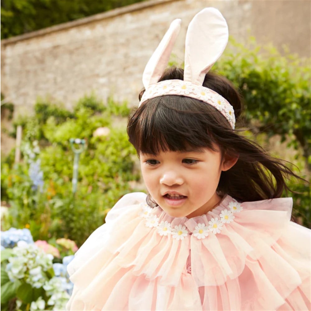 Meri Meri - Peach Tulle Bunny Costume - Tül Tavşan Kostüm Kostüm ve Aksesuarlar