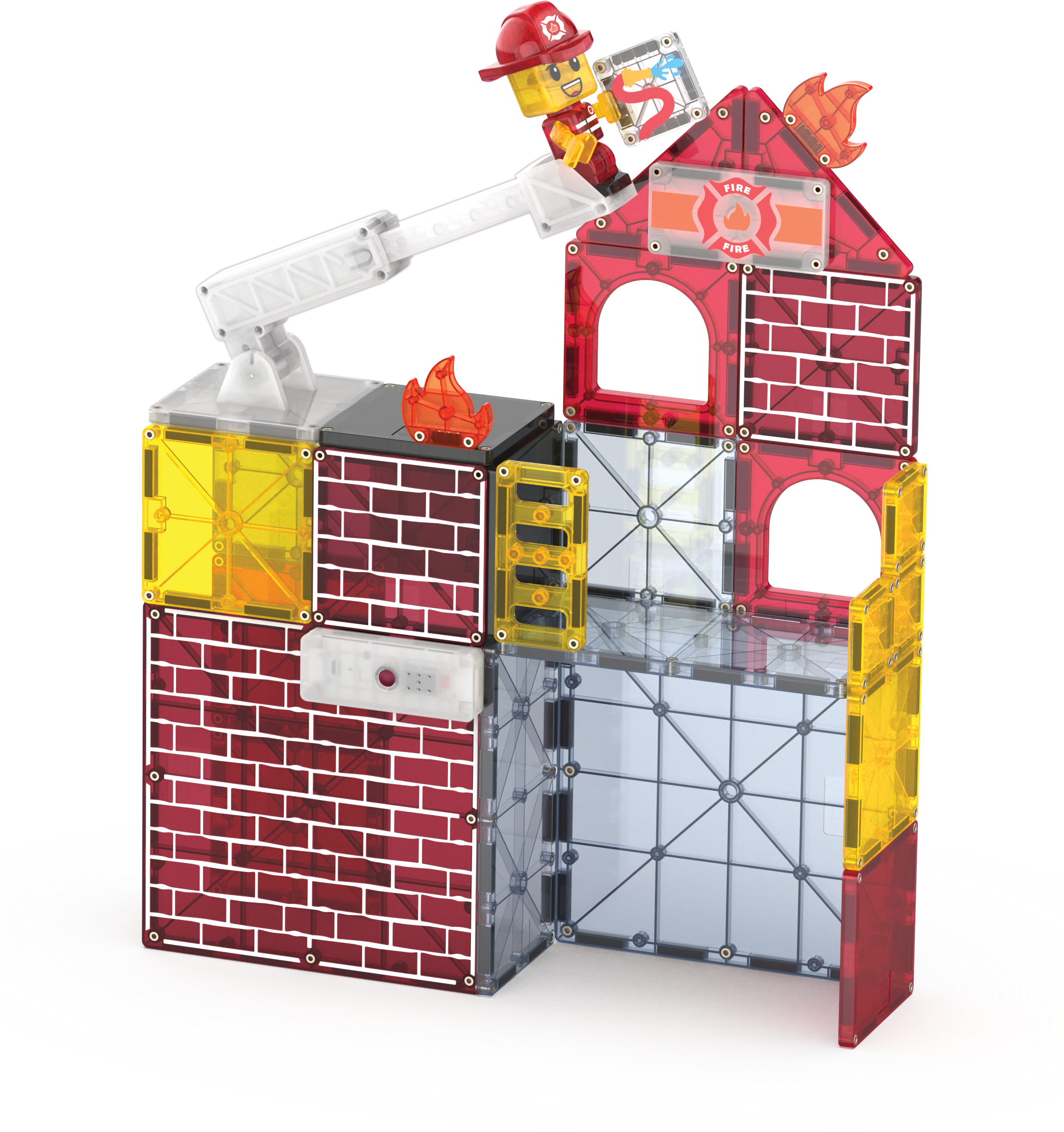 Magna-TilesMAGNA-TILES® - Fire Station - 50 Parça252050FS