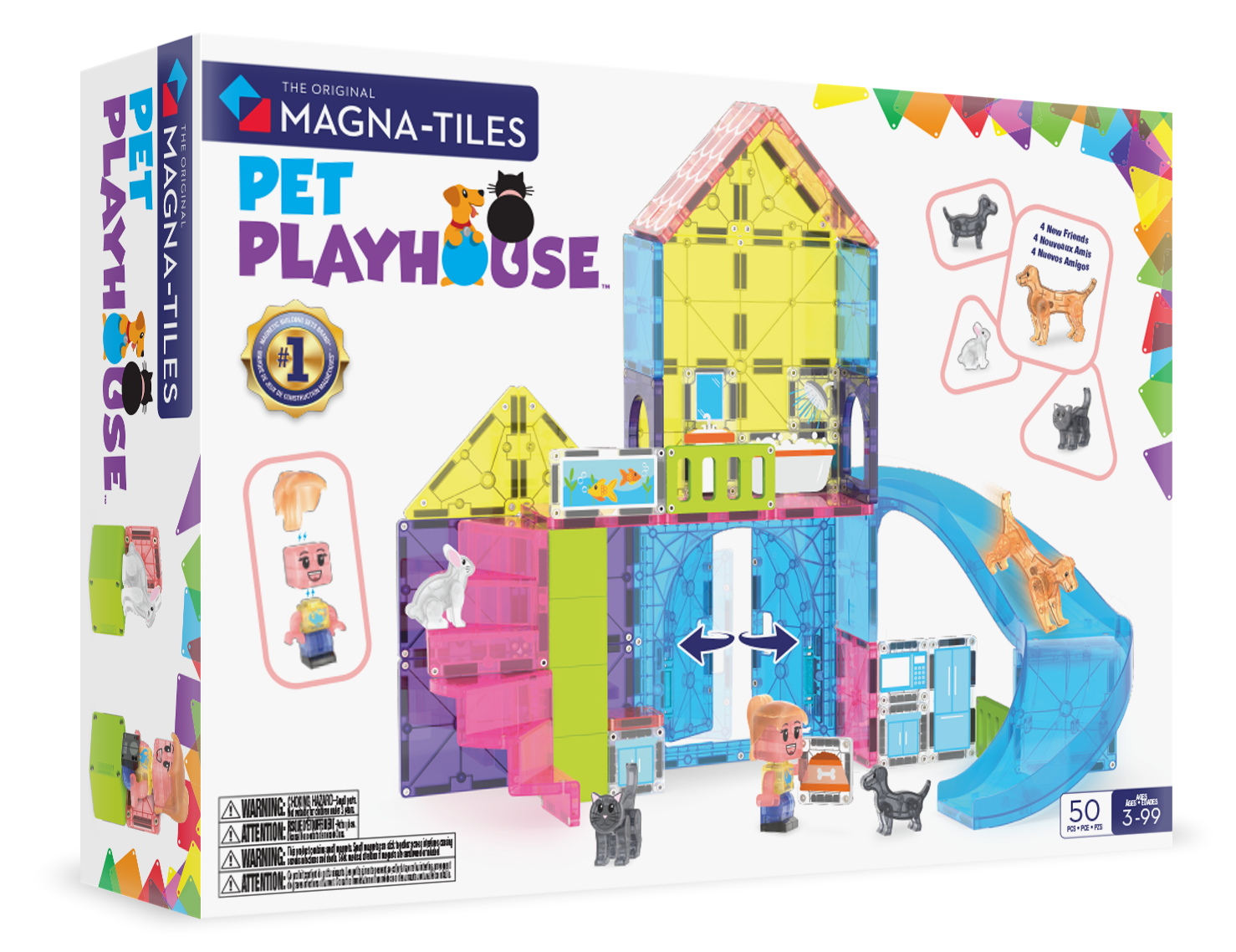 Magna-TilesMAGNA-TILES® - Pet Playhouse - 50 Parça252050PP