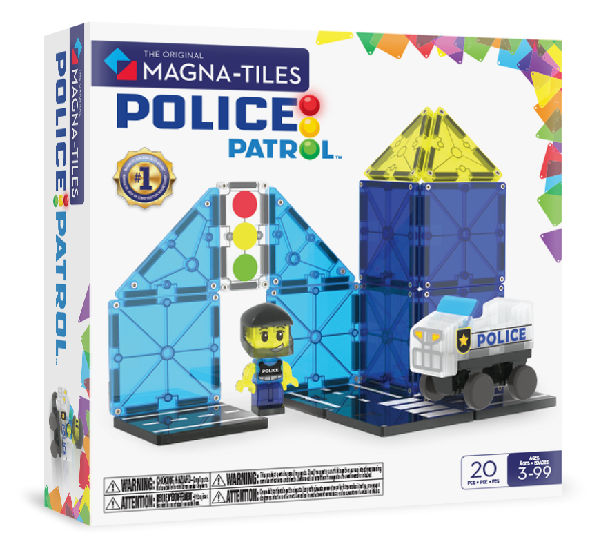 Magna-TilesMAGNA-TILES® - Police Patrol - 20 Parça252020PO
