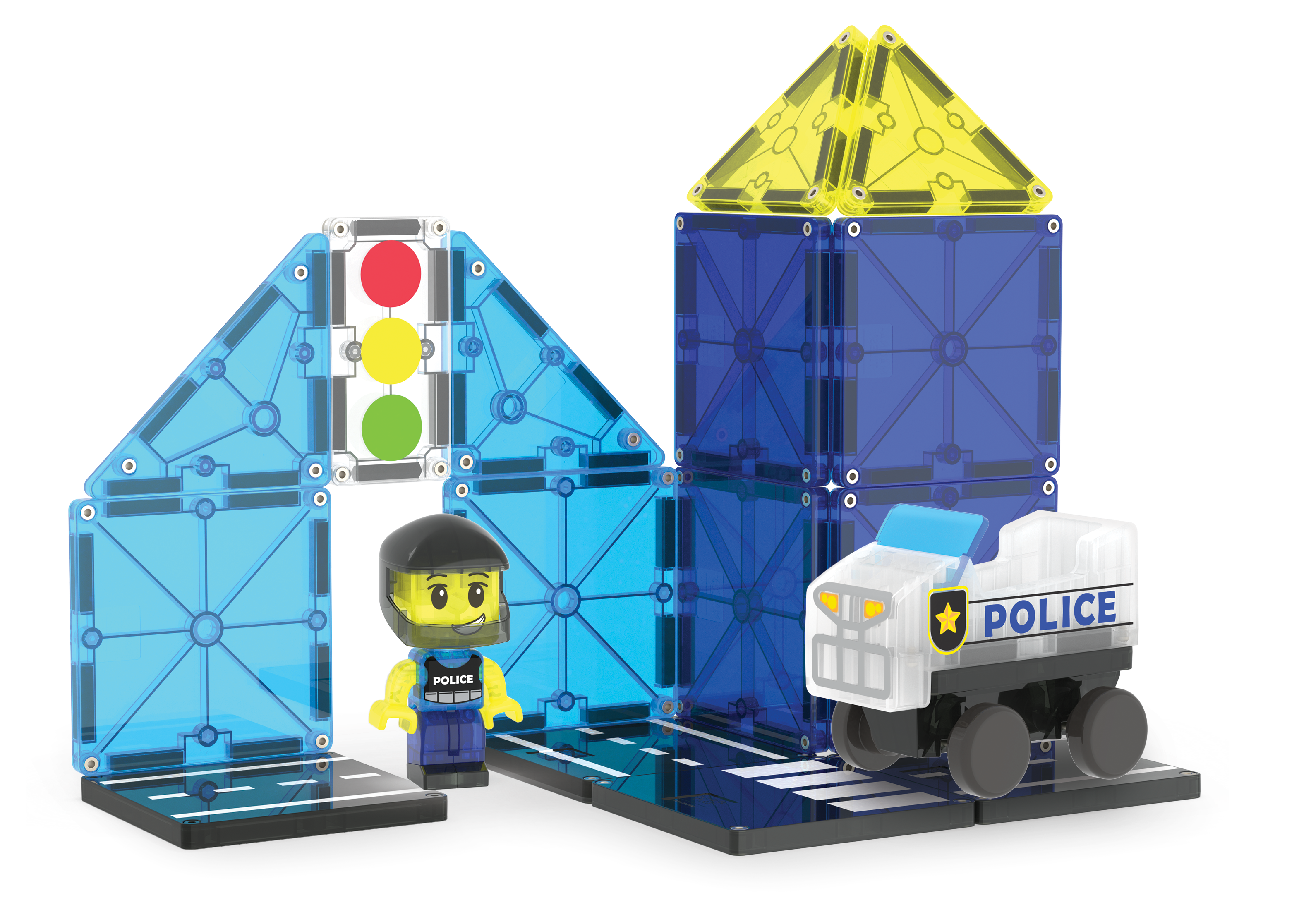 Magna-TilesMAGNA-TILES® - Police Patrol - 20 Parça252020PO