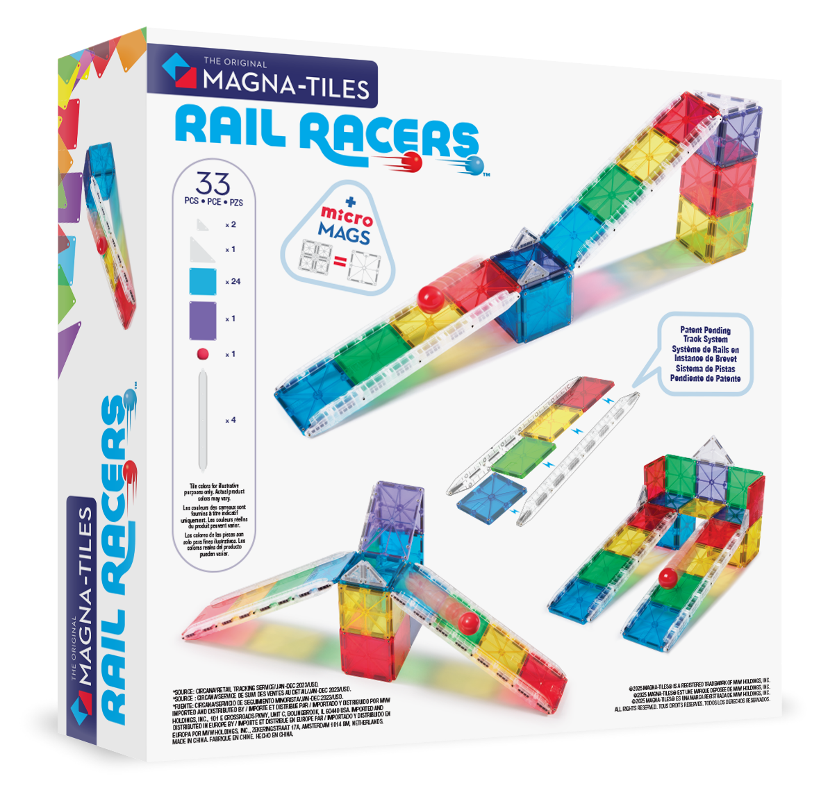 Magna-TilesMAGNA-TILES® - Rail Racers - 33 Parça251033RR