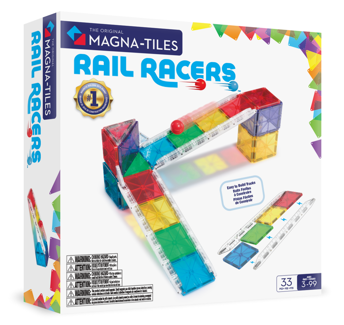 Magna-TilesMAGNA-TILES® - Rail Racers - 33 Parça251033RR