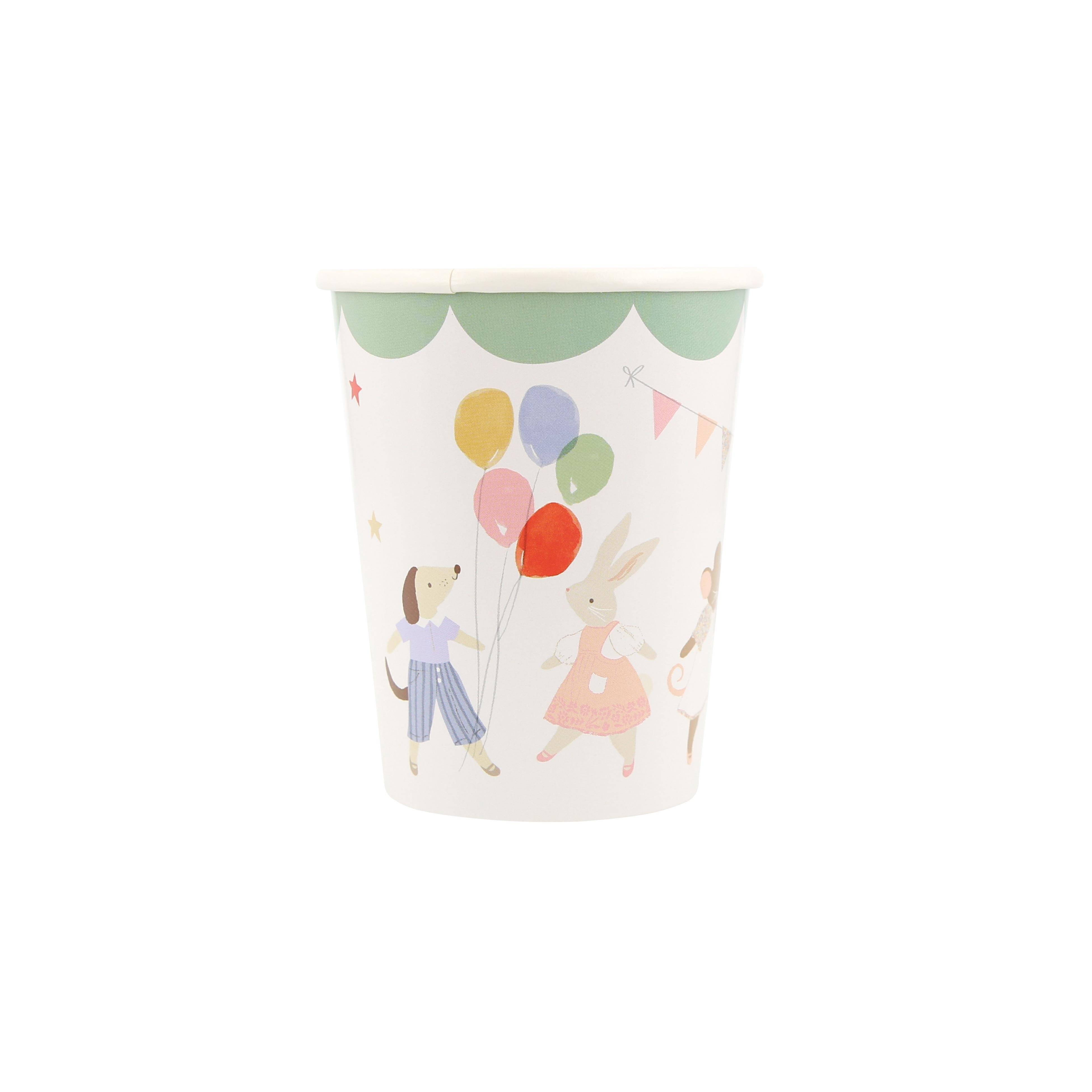 Meri MeriMeri Meri - Animal Friends Bardaklar - 8 Adet286548