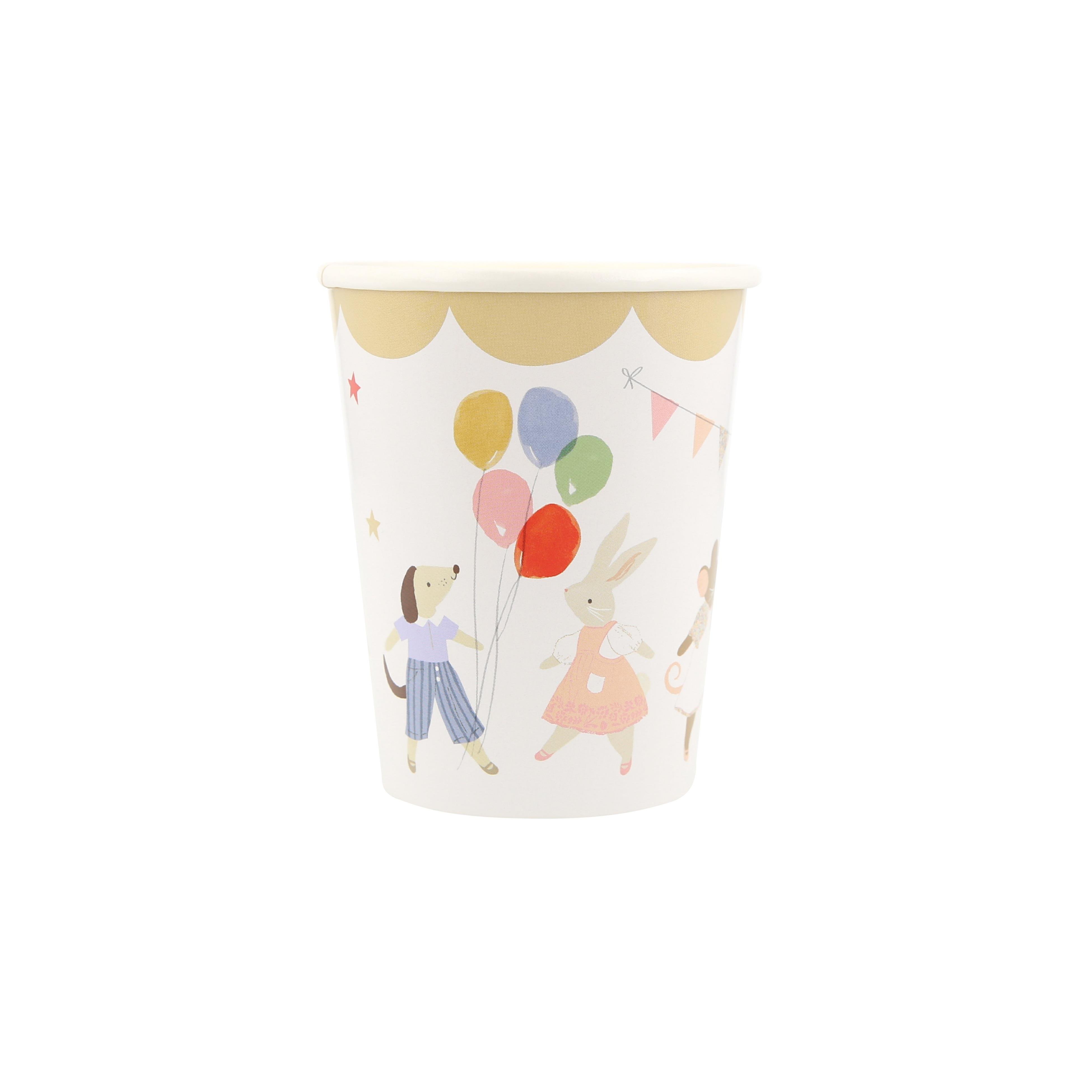 Meri MeriMeri Meri - Animal Friends Bardaklar - 8 Adet286548