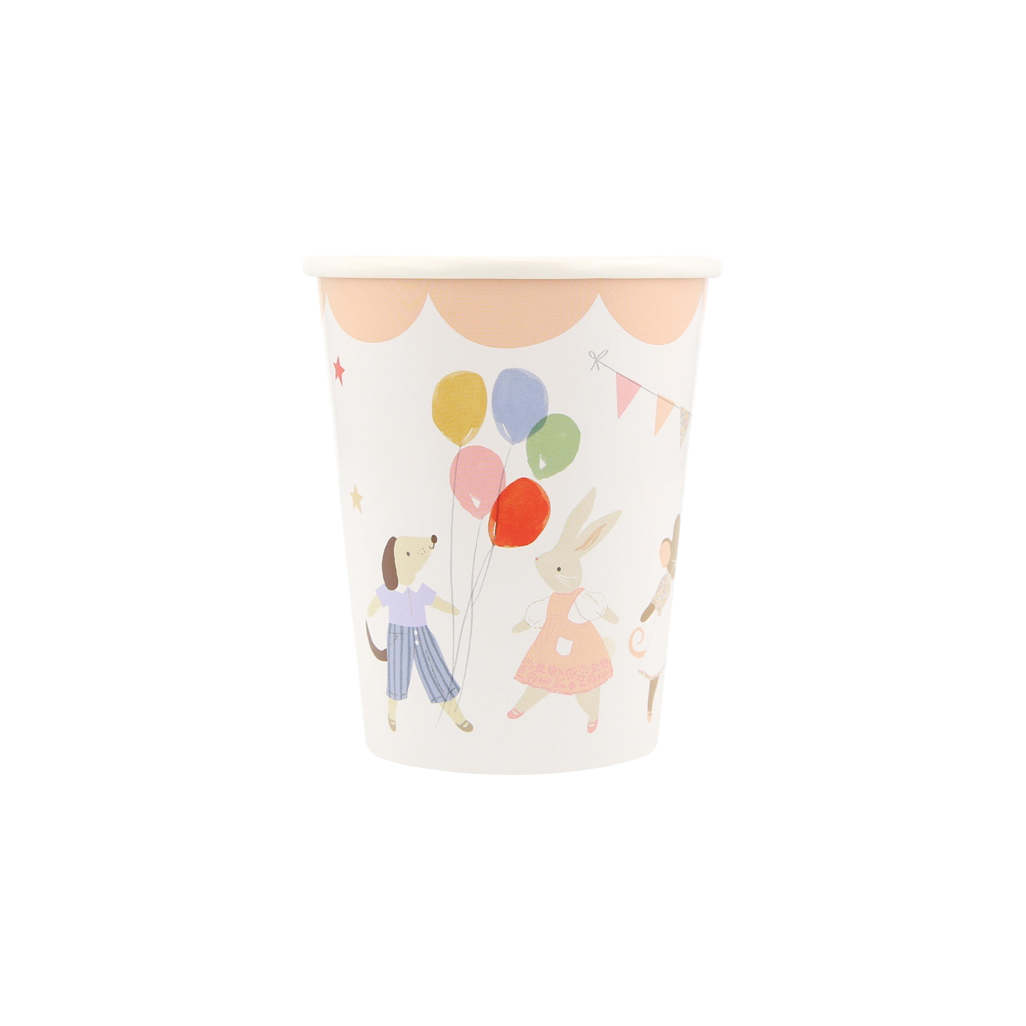 Meri MeriMeri Meri - Animal Friends Bardaklar - 8 Adet286548